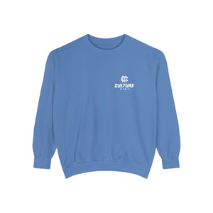 Culture Media Unisex Garment-Dyed Sweatshirt