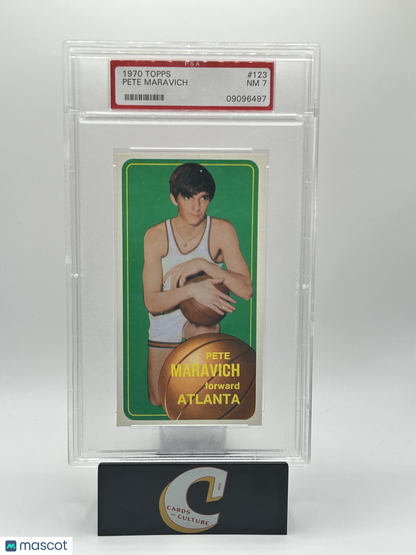 1970 Topps Pete Maravich PSA 7