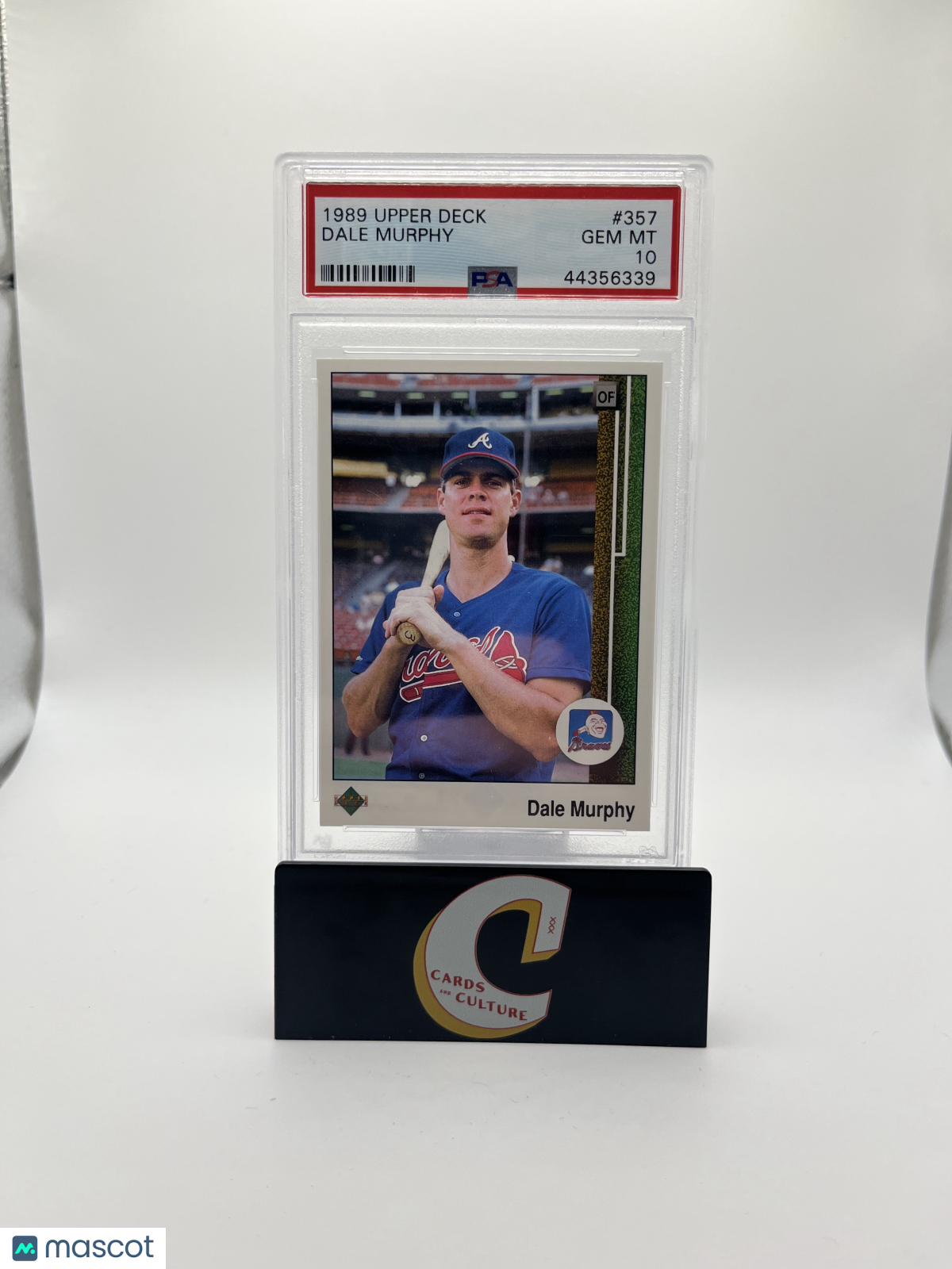 1989 Upper Deck Dale Murphy PSA 10