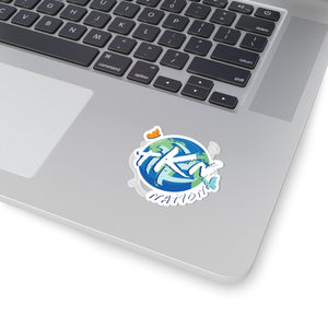 TKN Nation Kiss-Cut Stickers