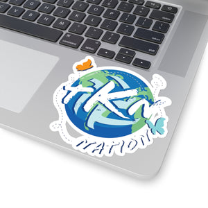 TKN Nation Kiss-Cut Stickers