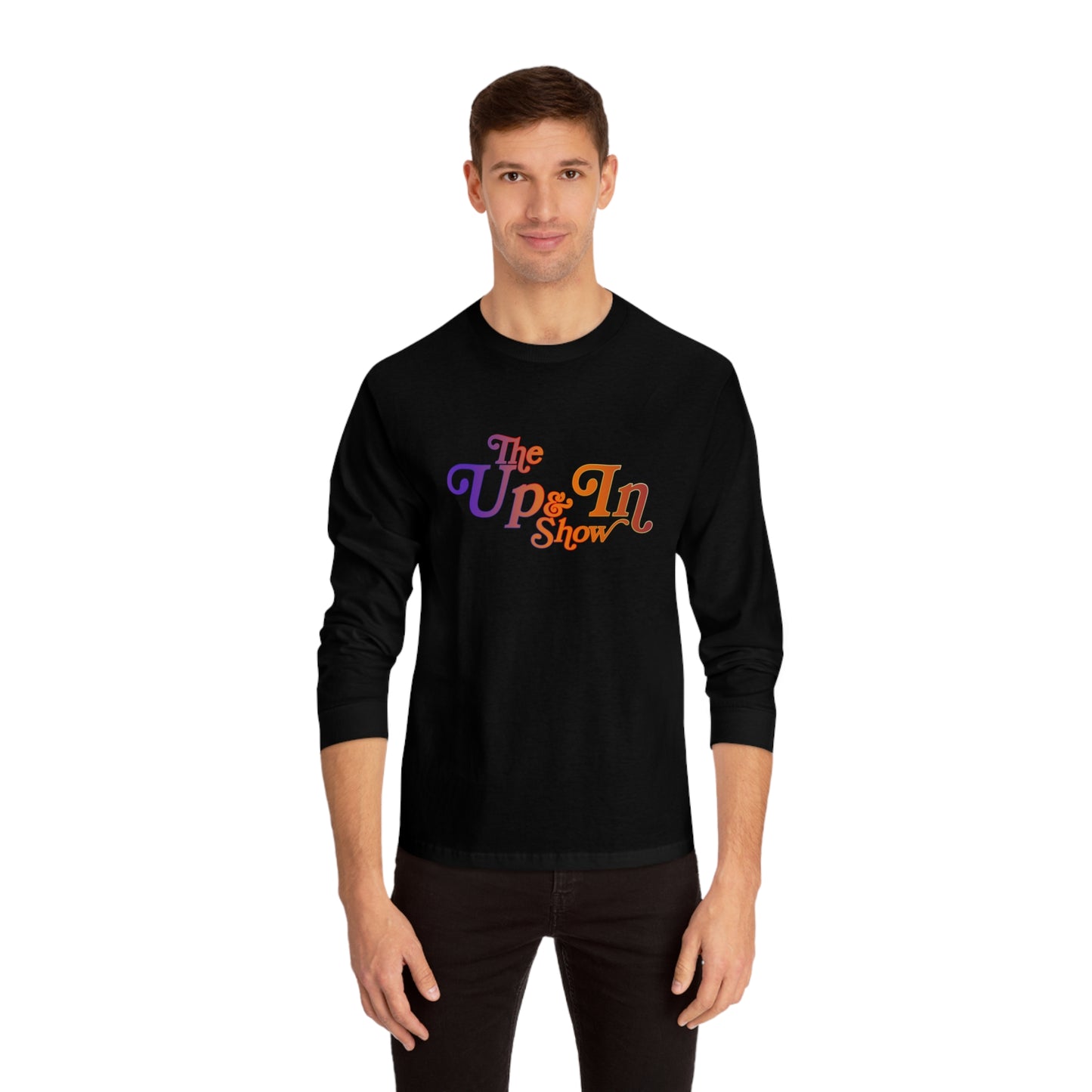 Up and In Retro Unisex Classic Long Sleeve T-Shirt