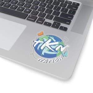 TKN Nation Kiss-Cut Stickers