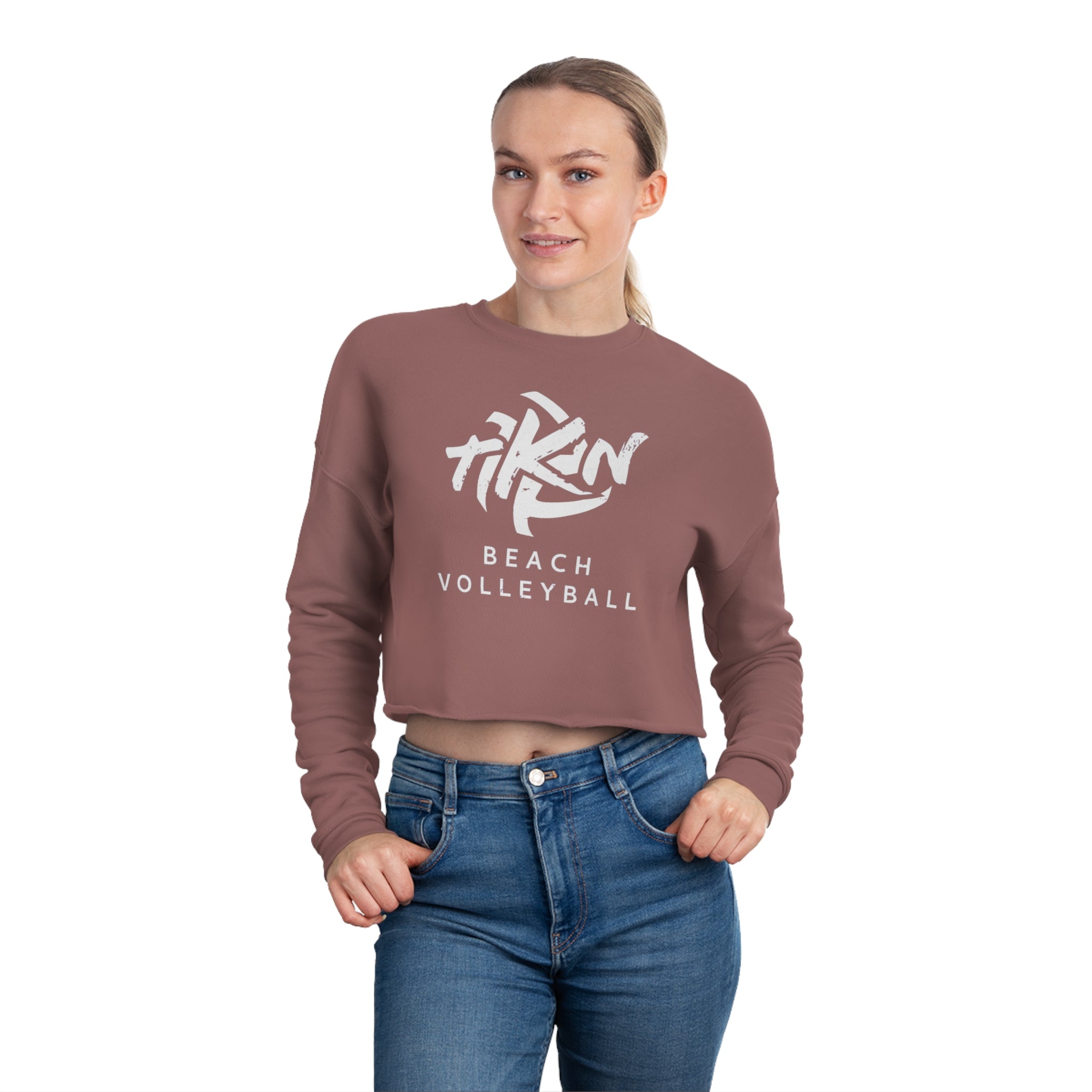 TKN Women's Bella + Canvas Cropped Sweatshirt