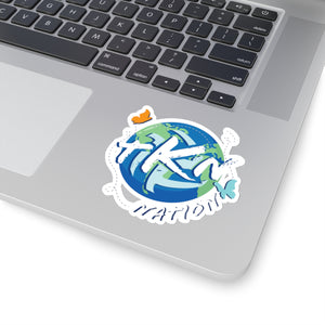 TKN Nation Kiss-Cut Stickers