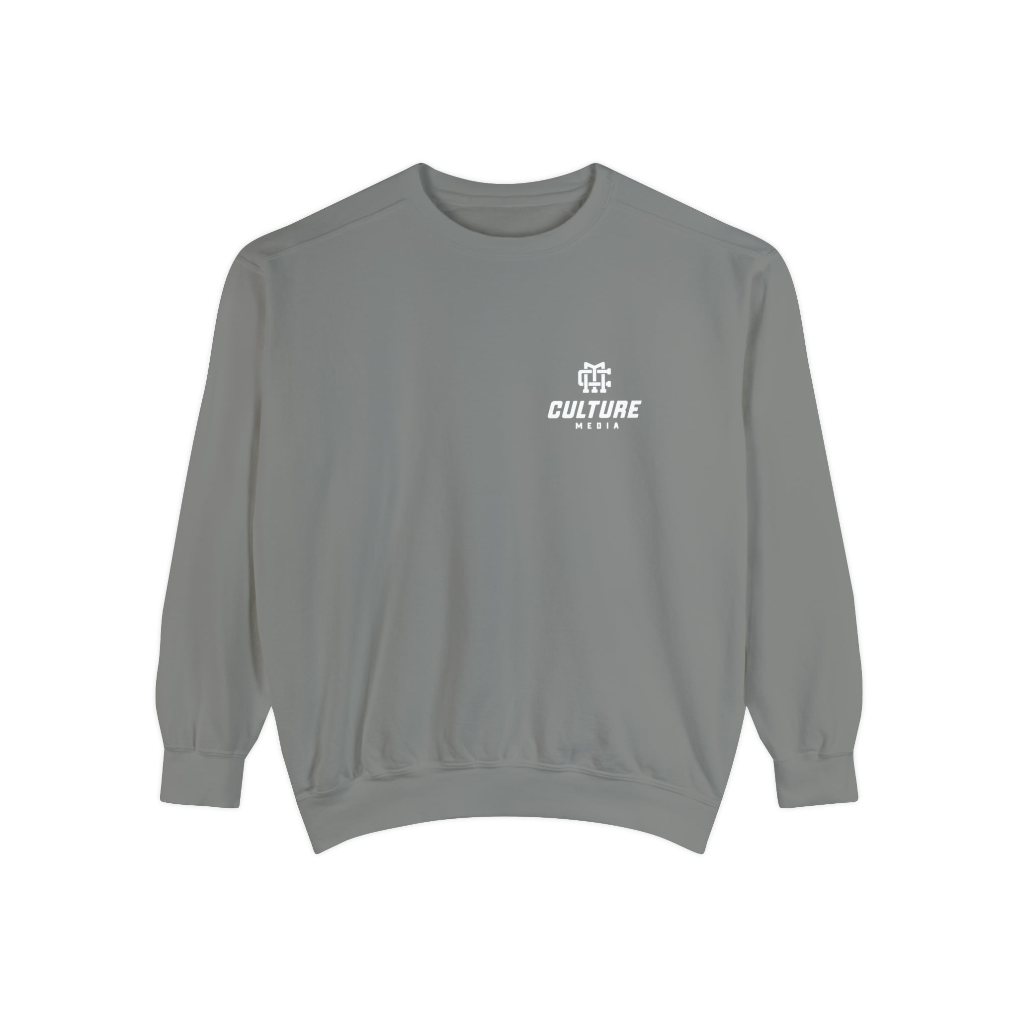 Culture Media Unisex Garment-Dyed Sweatshirt