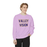 Valley Vision Unisex Garment-Dyed Sweatshirt