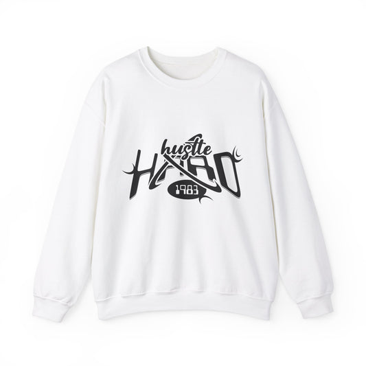 Unisex Hustle Hard Crewneck Sweatshirt