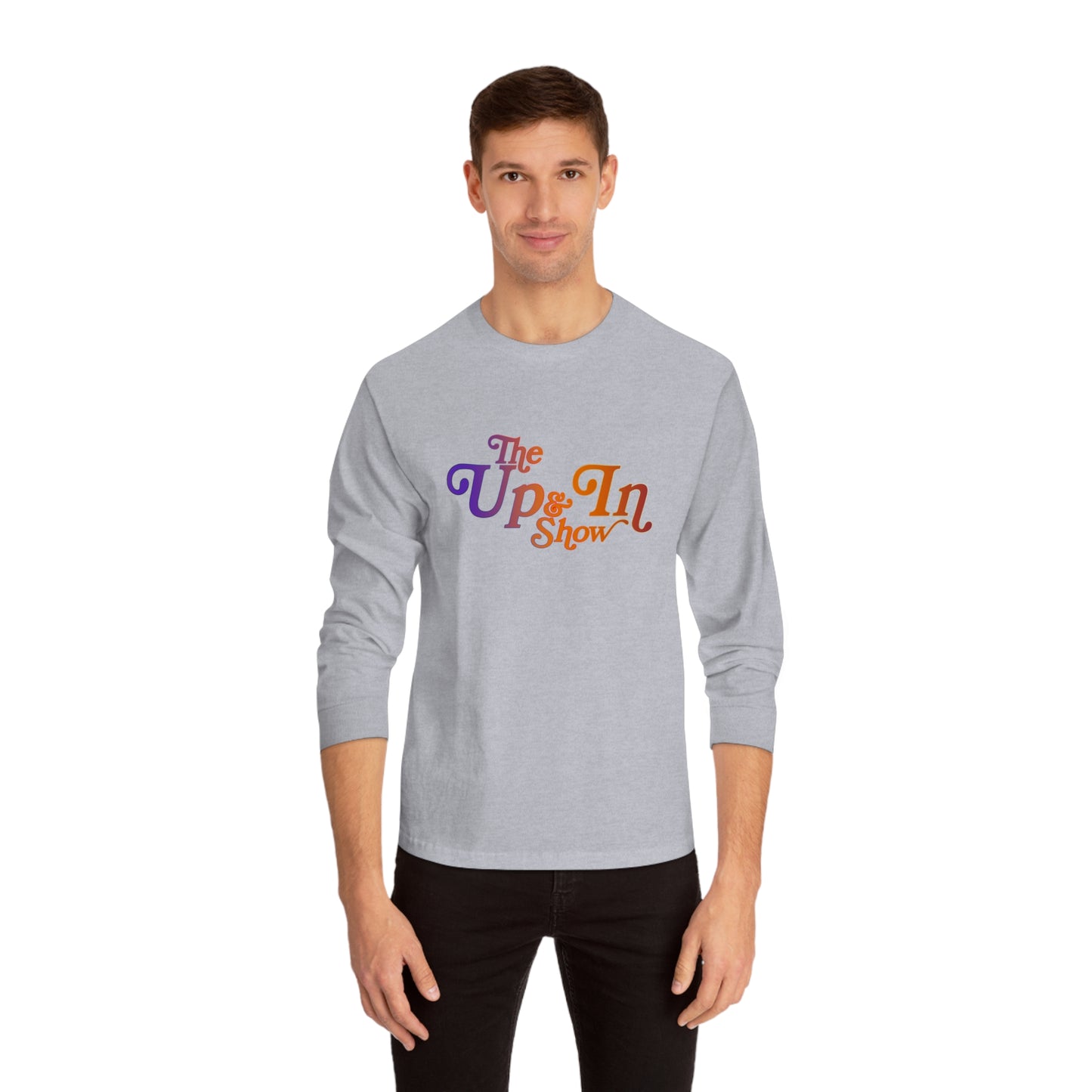 Up and In Retro Unisex Classic Long Sleeve T-Shirt