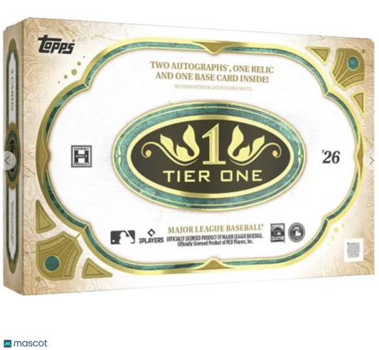 2026 Topps Tier One Baseball Hobby Box