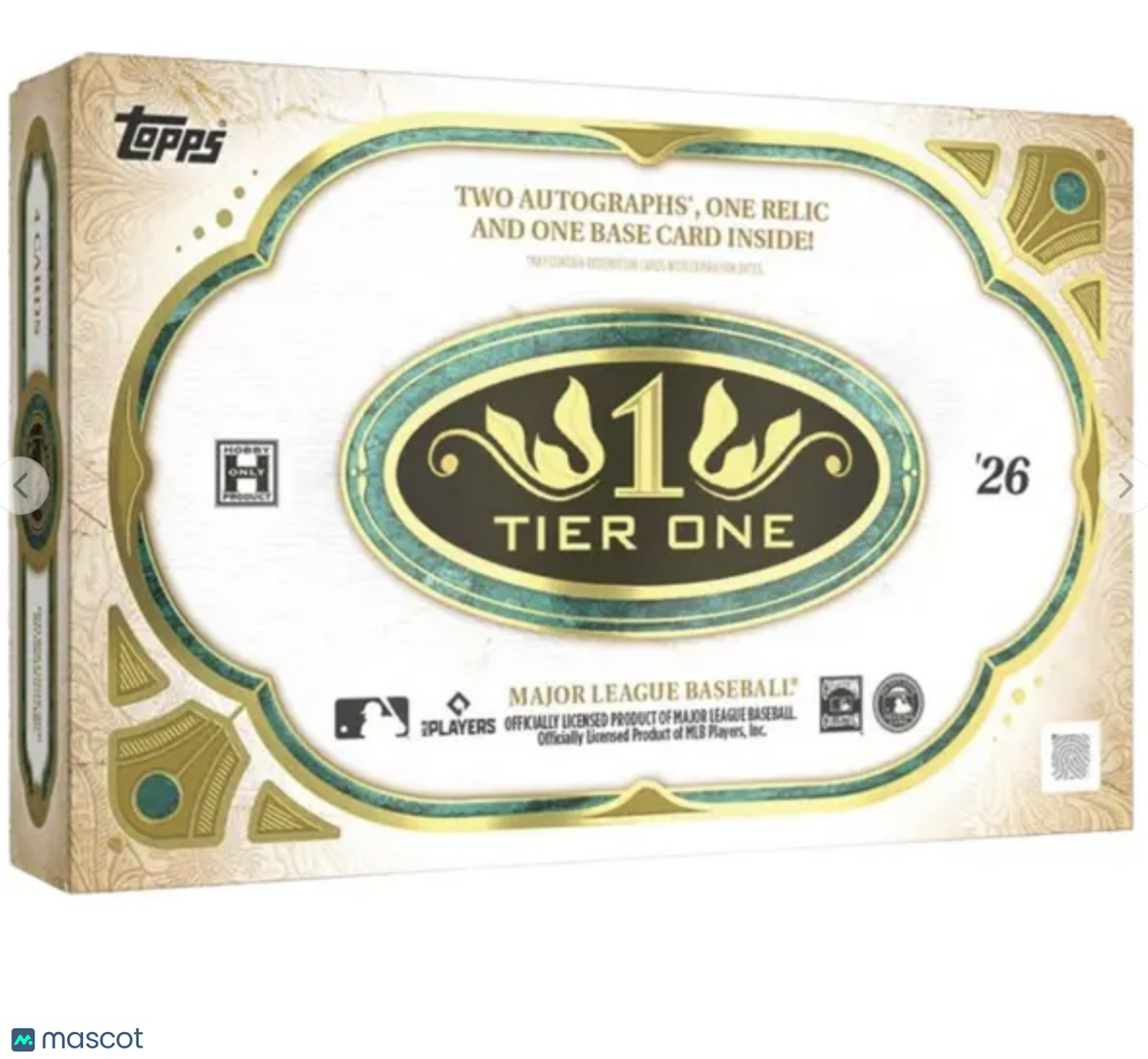 2026 Topps Tier One Baseball Hobby Box