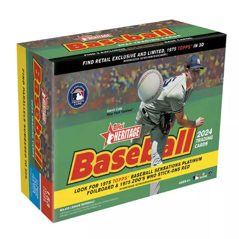 2024 Topps Heritage Baseball Sealed Giant Box