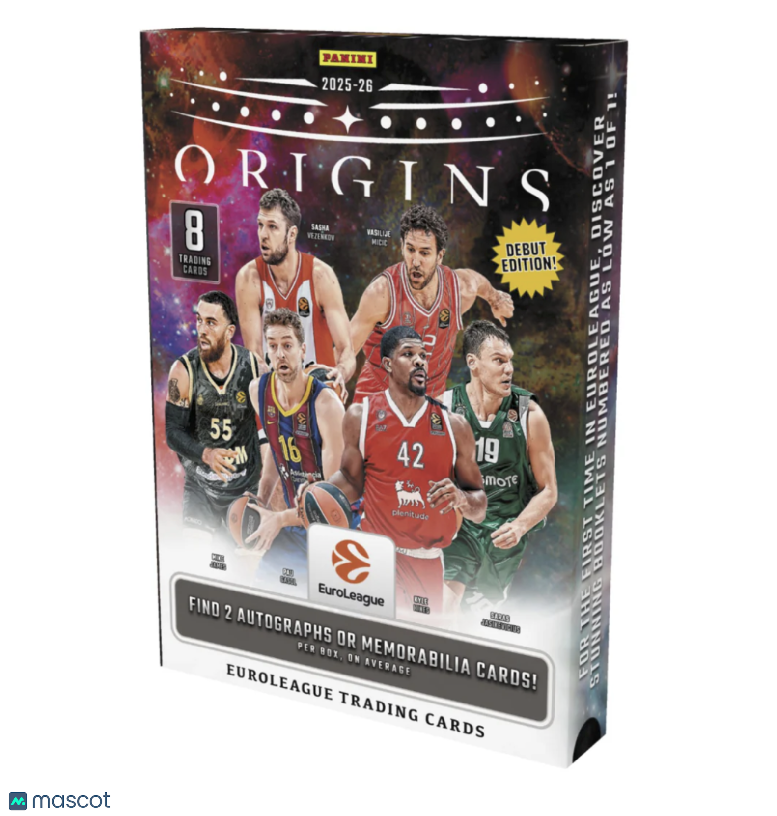 2025-26 Panini Origins Euroleague Basketball Hobby Box