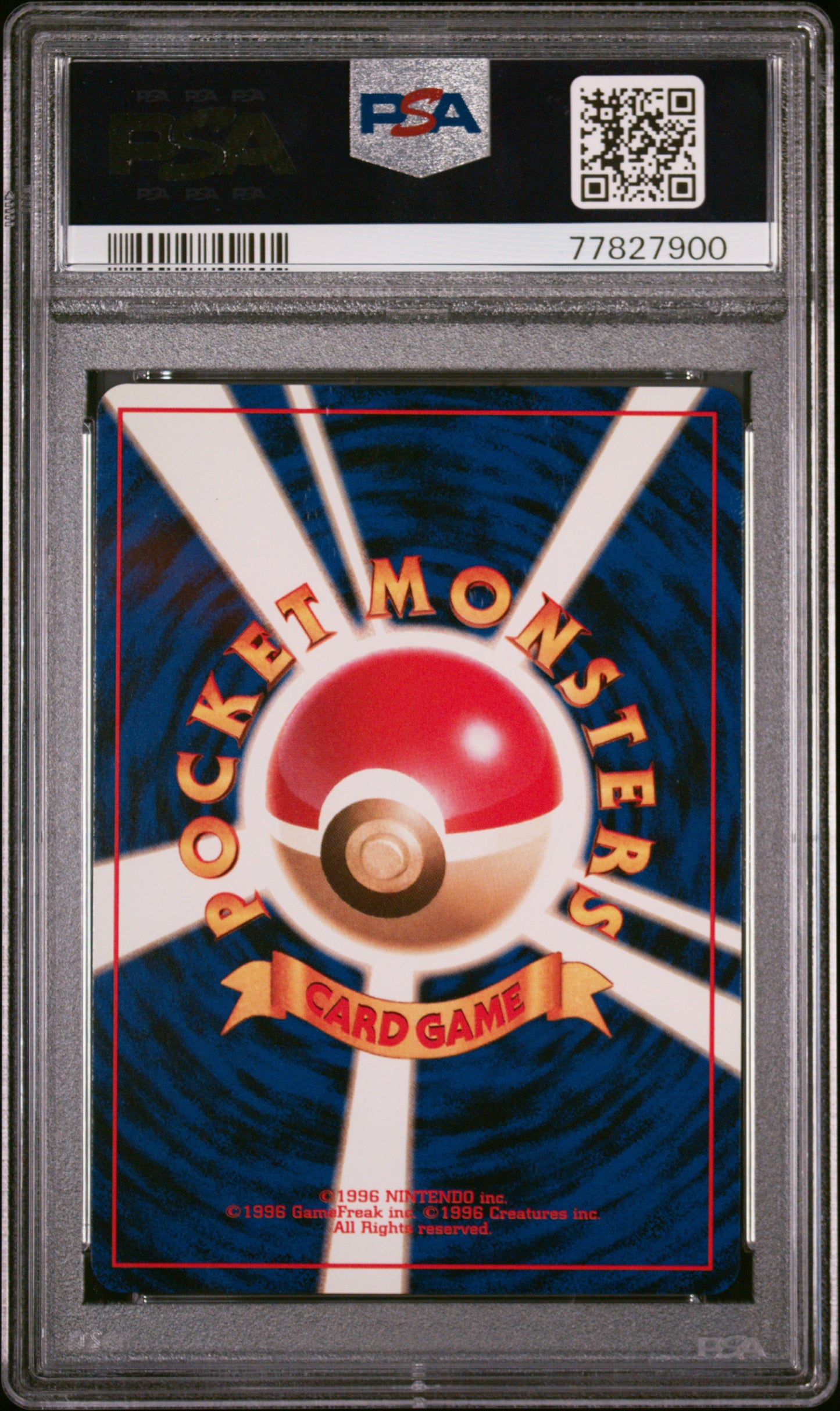 1997 Pokemon Japanese Rocket Dark Vileplume PSA 9