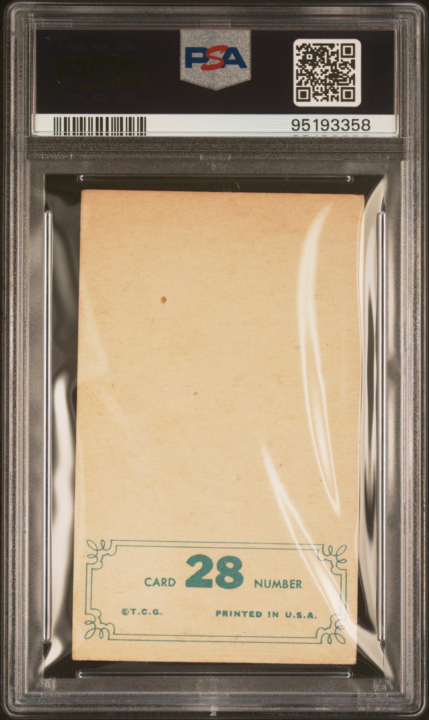 1965 Topps Embossed Ron Santo PSA 3