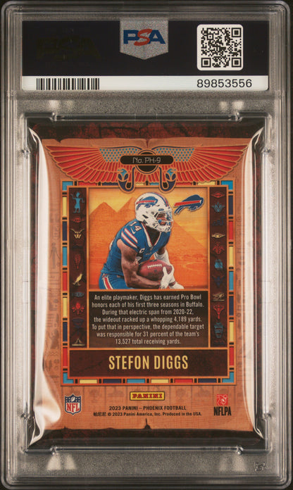 2023 Panini Phoenix Phoenician Stefon Diggs #PH9 PSA 10