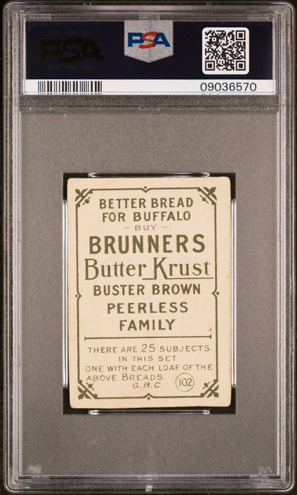 1911 D304 General Baking Co. Honus Wagner PSA 2