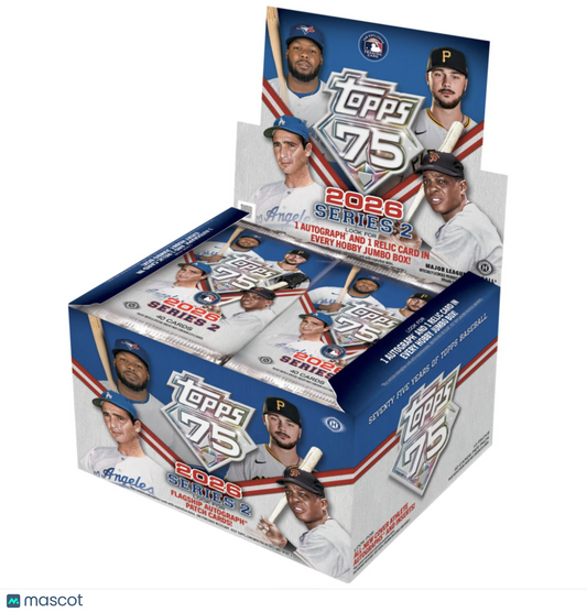 2026 Topps Series 2 Baseball Jumbo Hobby Box
