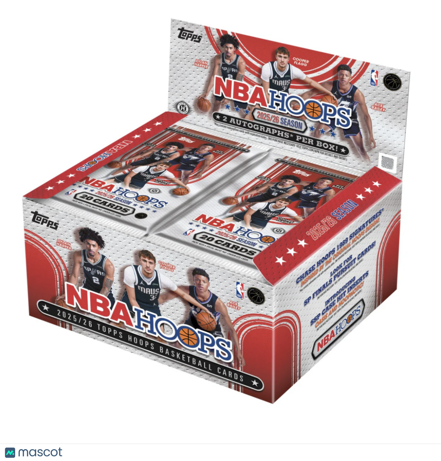 2025-26 Topps NBA Hoops Basketball Jumbo Hobby Box