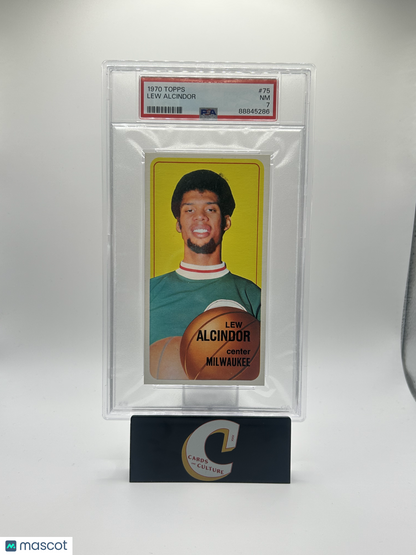 1970 Topps Lew Alcindor PSA 7