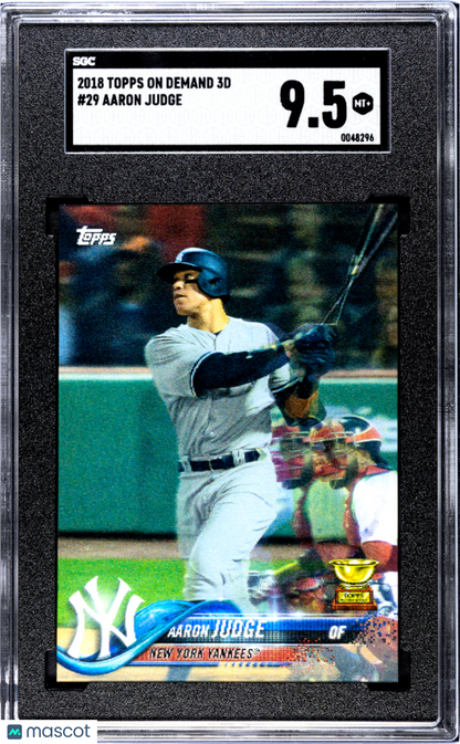 2018 Topps On Demand 3d Aaron Judge SGC 9.5