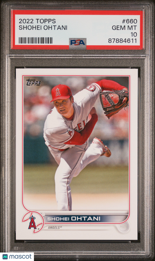 2022 Topps Shohei Ohtani #660 PSA 10