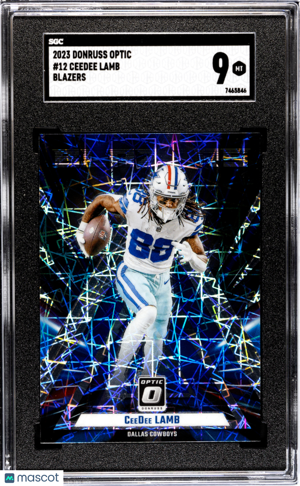 2023 Donruss Optic Ceedee Lamb Blazers SGC 9