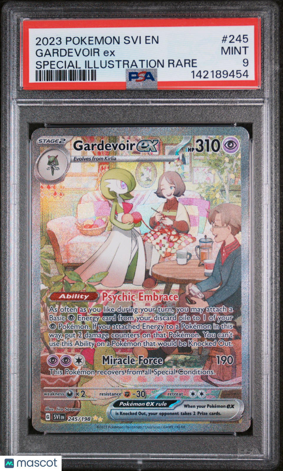 2023 Pokemon Svi EN-Scarlet & Violet Gardevoir EX Special Illustration Rare PSA 9
