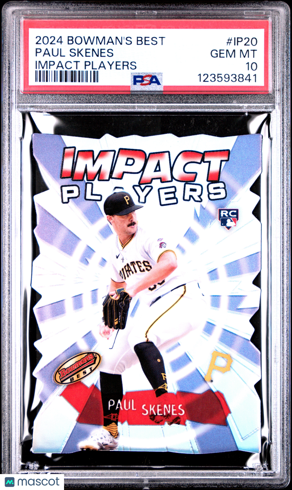 2024 Bowman's Best Impact Players Paul Skenes PSA 10