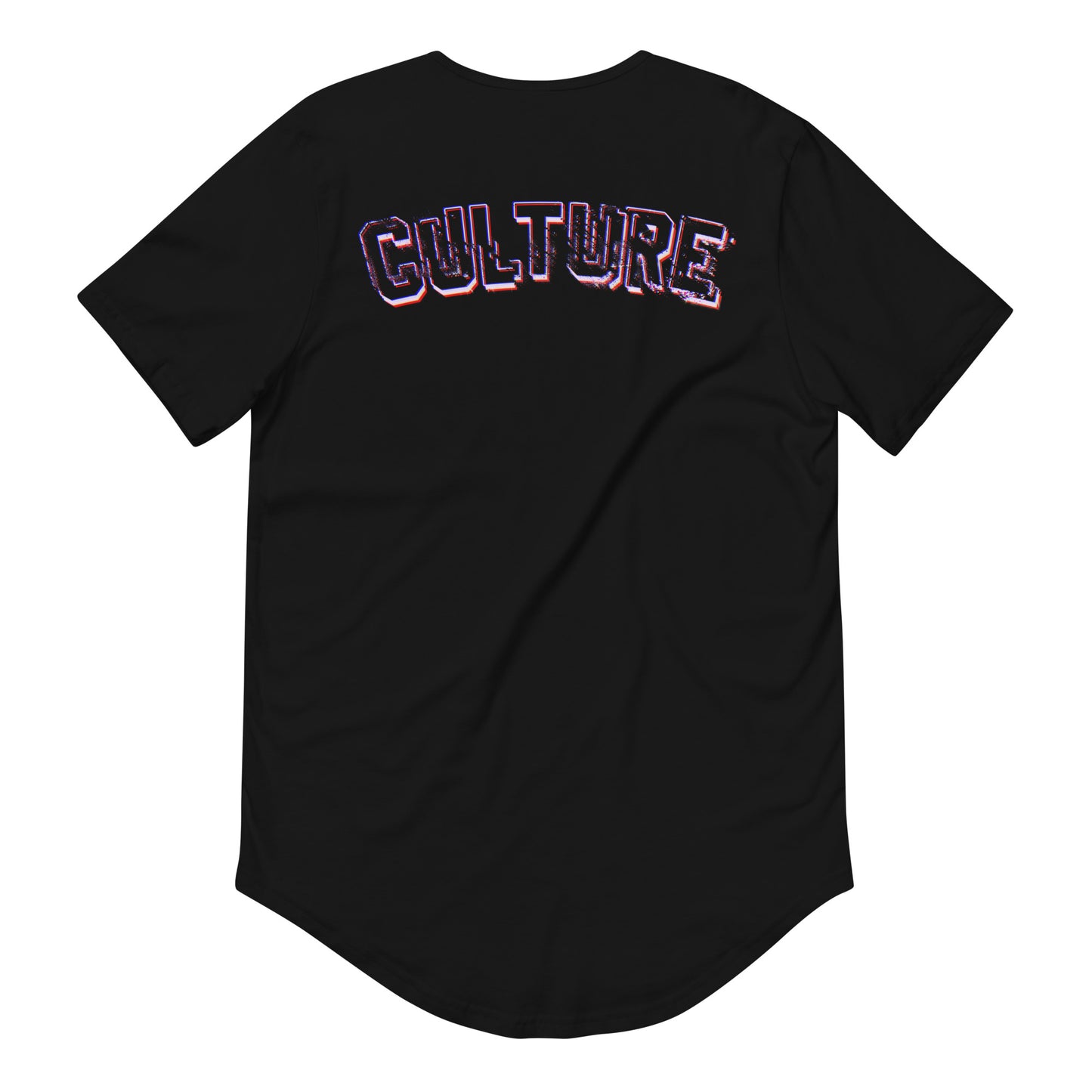 Glitched Culture Men's Curved Hem T-Shirt
