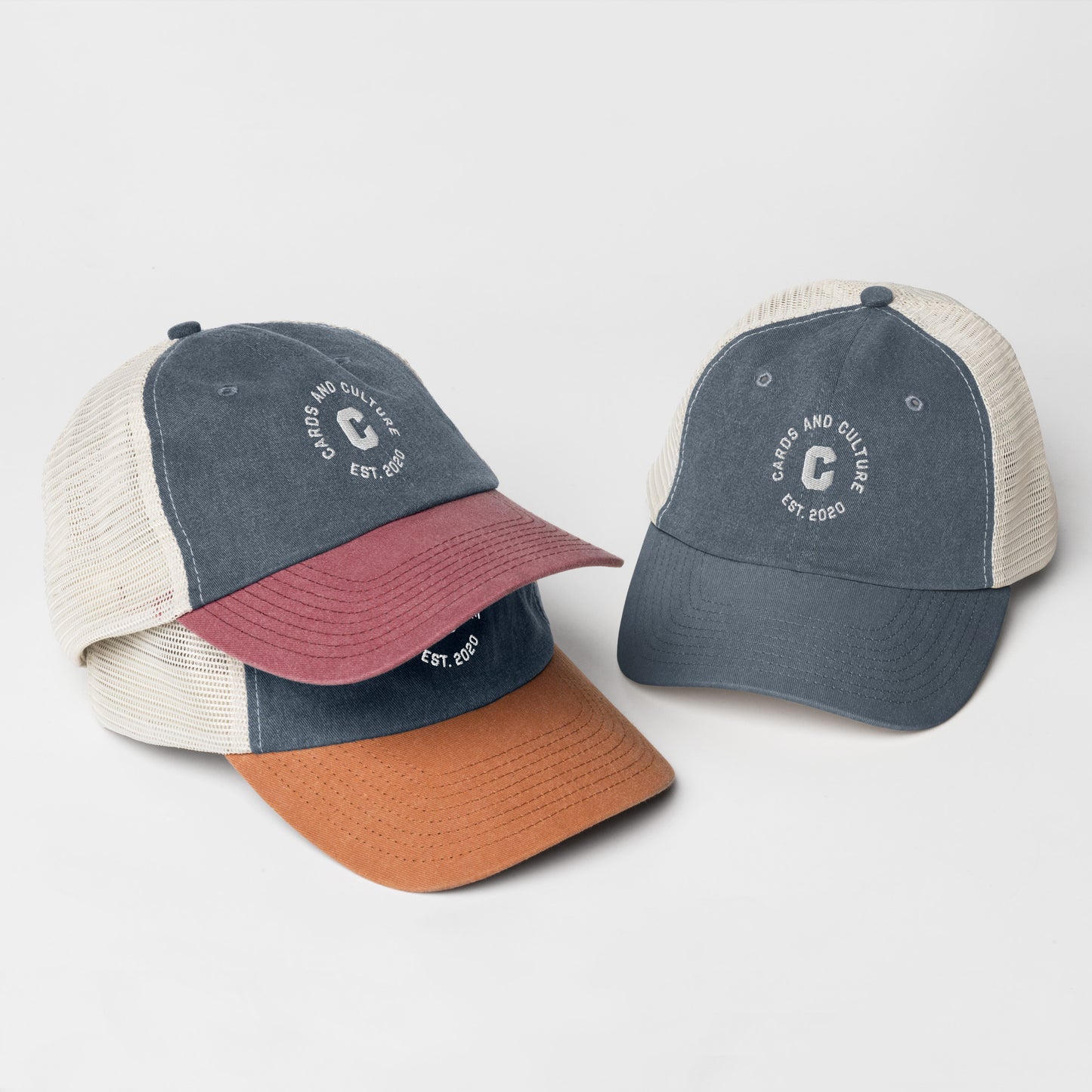 Cards and Culture Pigment-dyed cap