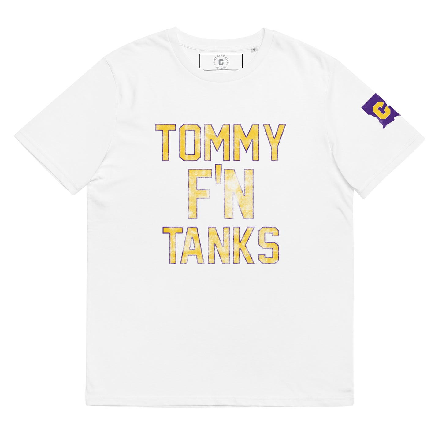 Tommy F'n Tanks Unisex organic cotton t-shirt