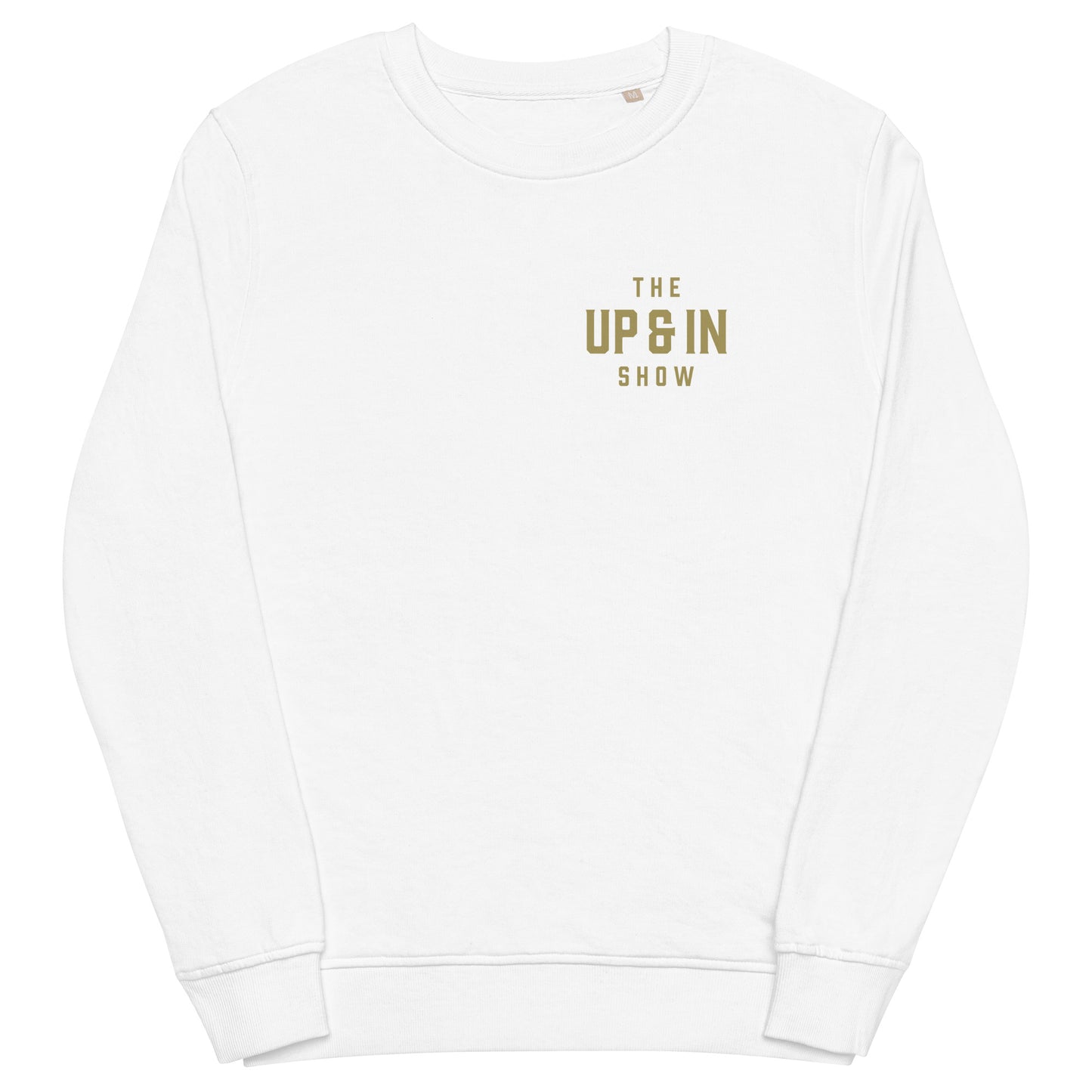 Up and In Unisex organic sweatshirt