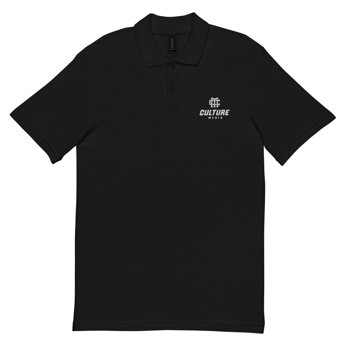 Culture Media polo shirt (Black)