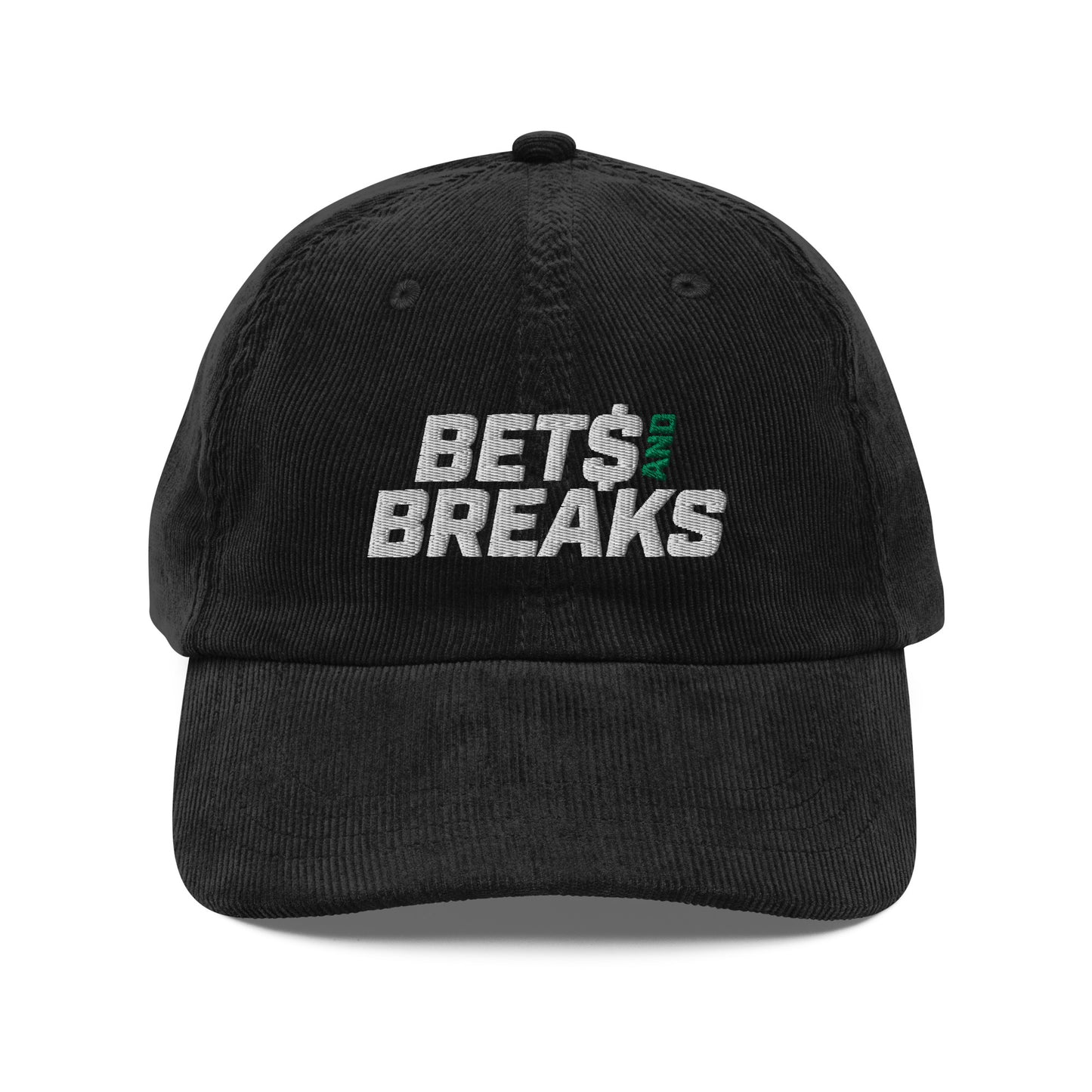 Bets and Breaks Vintage corduroy cap