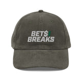 Bets and Breaks Vintage corduroy cap