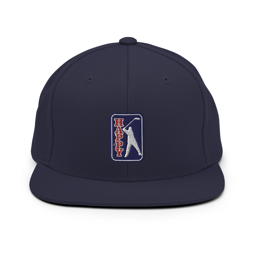 Happy Golf Association Snapback Hat