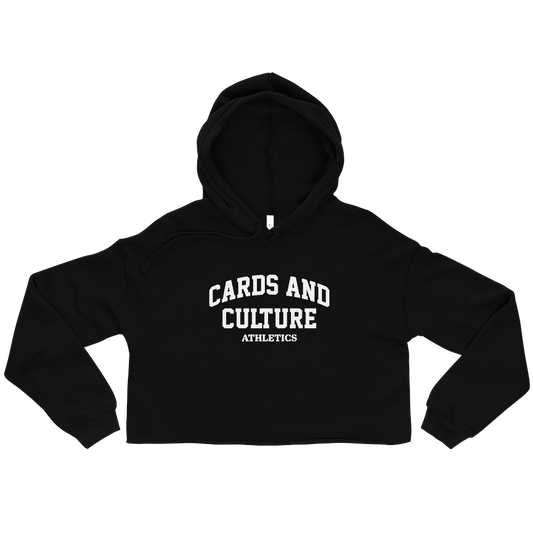 Cards and Culture Athletics Crop Hoodie